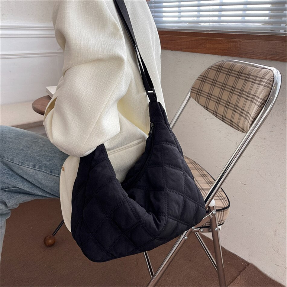 Quilted Puffer Bag