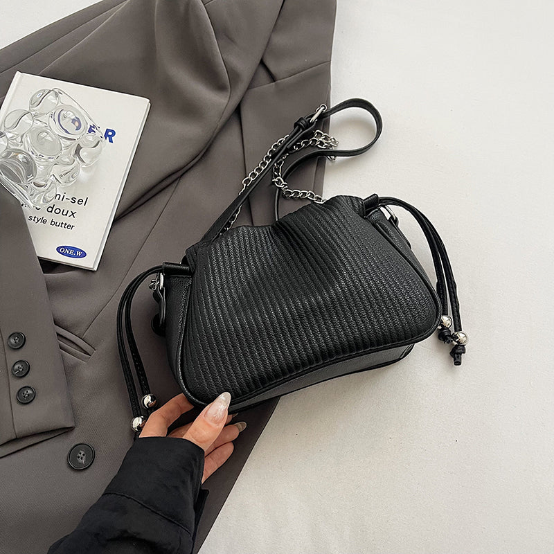 Mini Pleated Crossbody