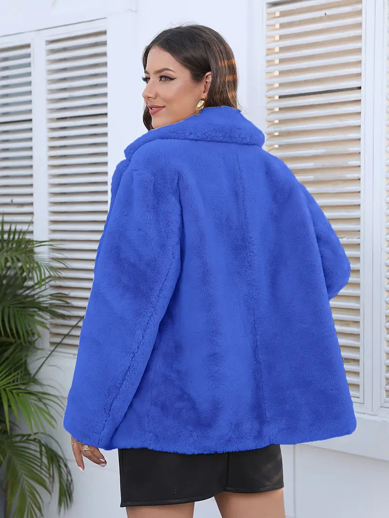 Elle | Faux fur coat