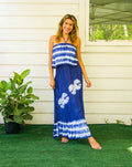 Blue Harmony | Tie-dye maxi dress