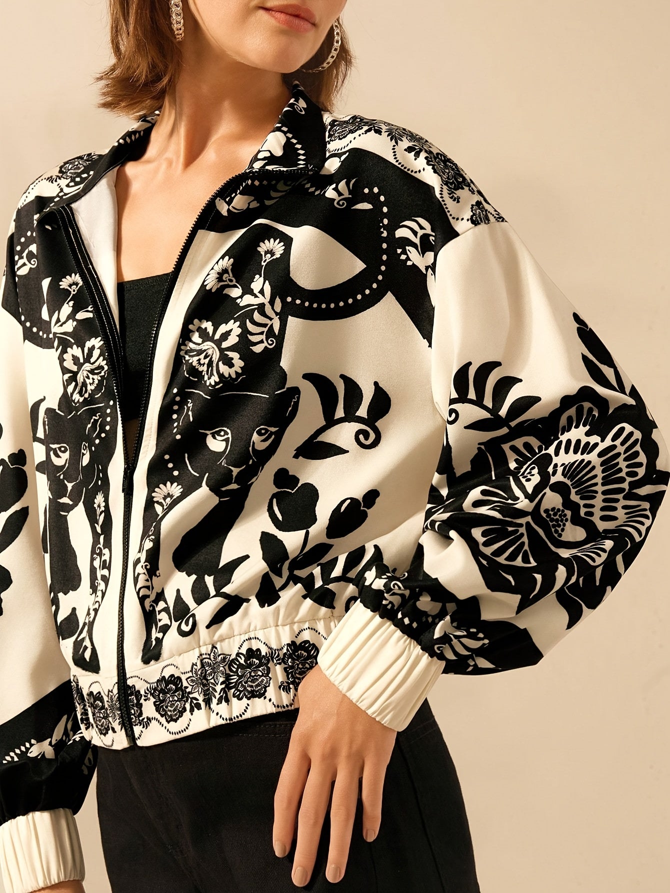 Caren | Bohemian stijl Jas