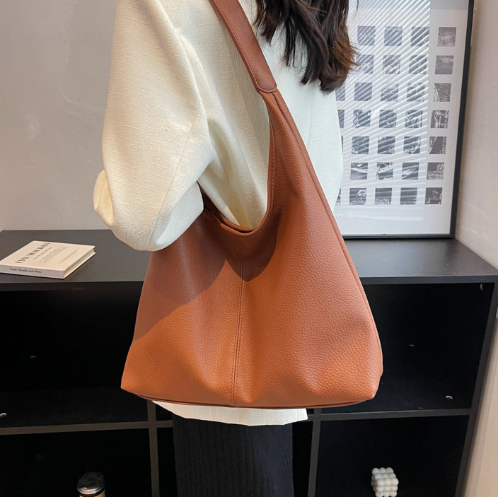 Vegan Leather Hobo Bag