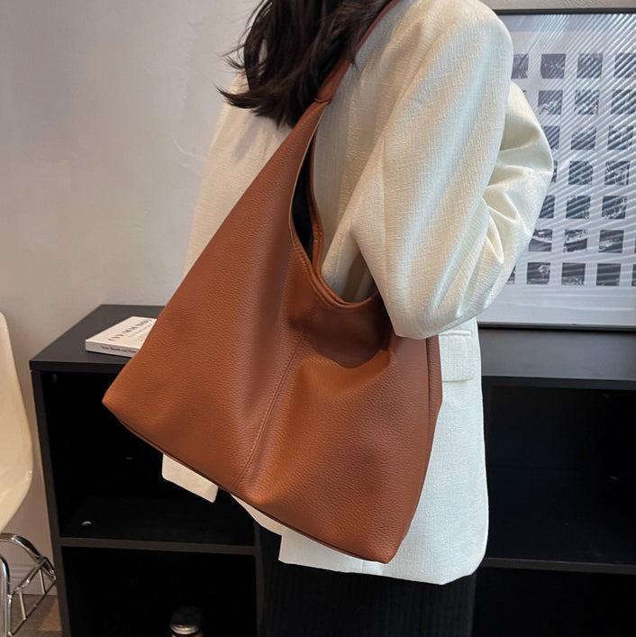 Vegan Leather Hobo Bag