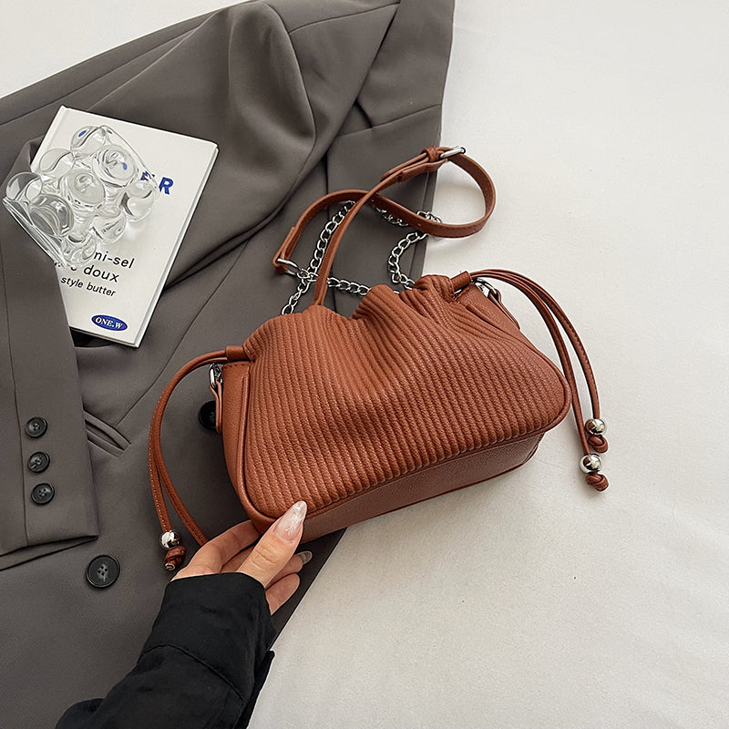 Mini Pleated Crossbody