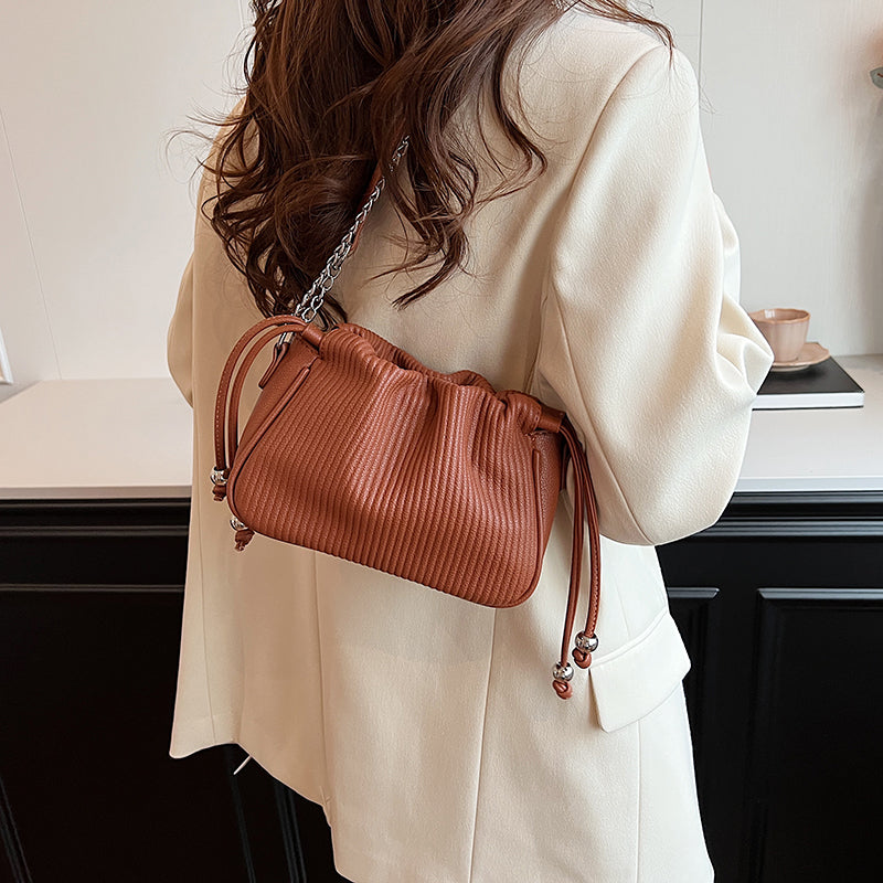 Mini Pleated Crossbody