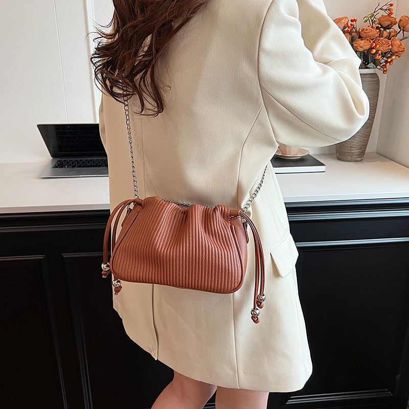 Mini Pleated Crossbody