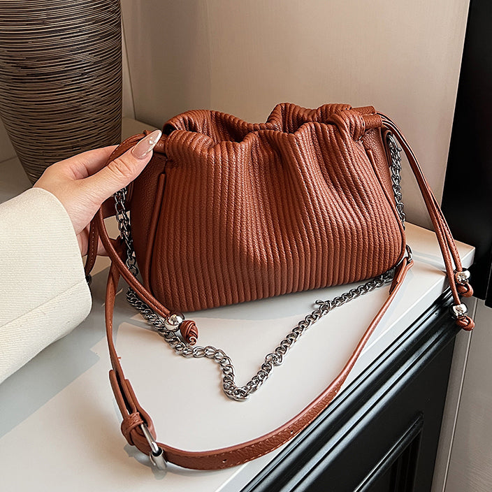 Mini Pleated Crossbody