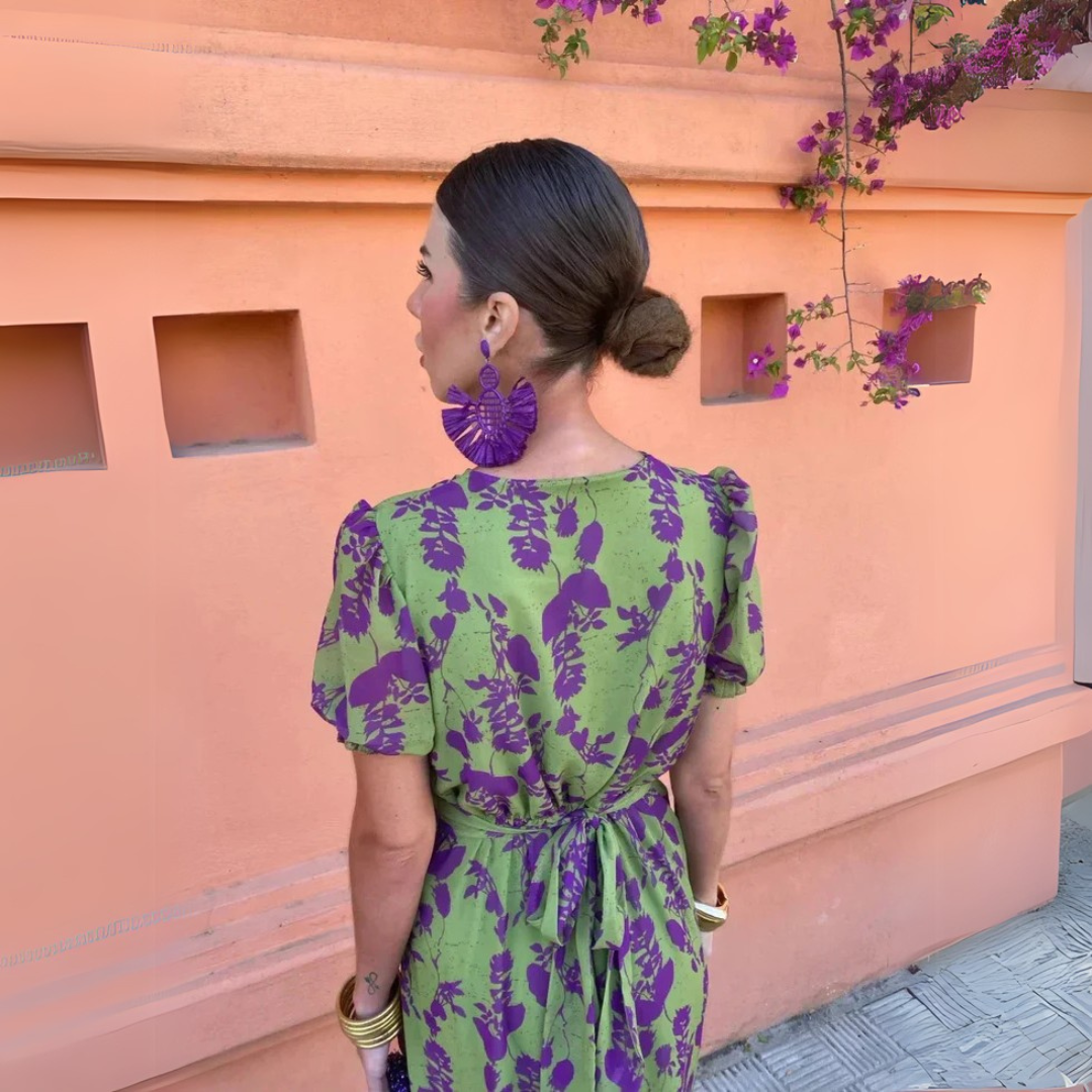 Olive | Midi-jurk