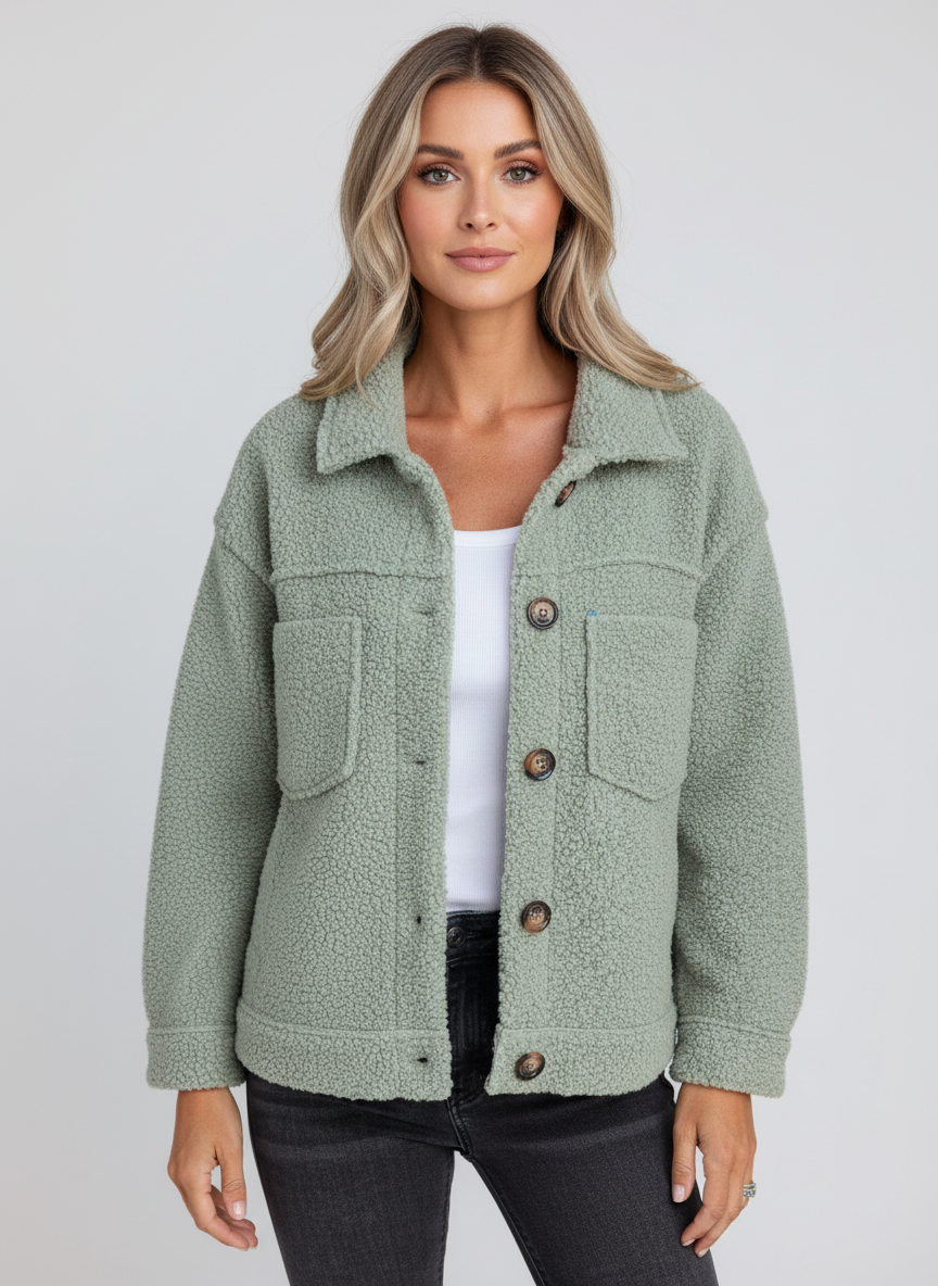 Ashly | Teddy Cardigan