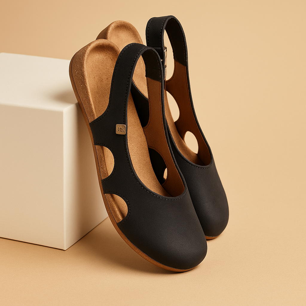 Closed Slingback Sandals