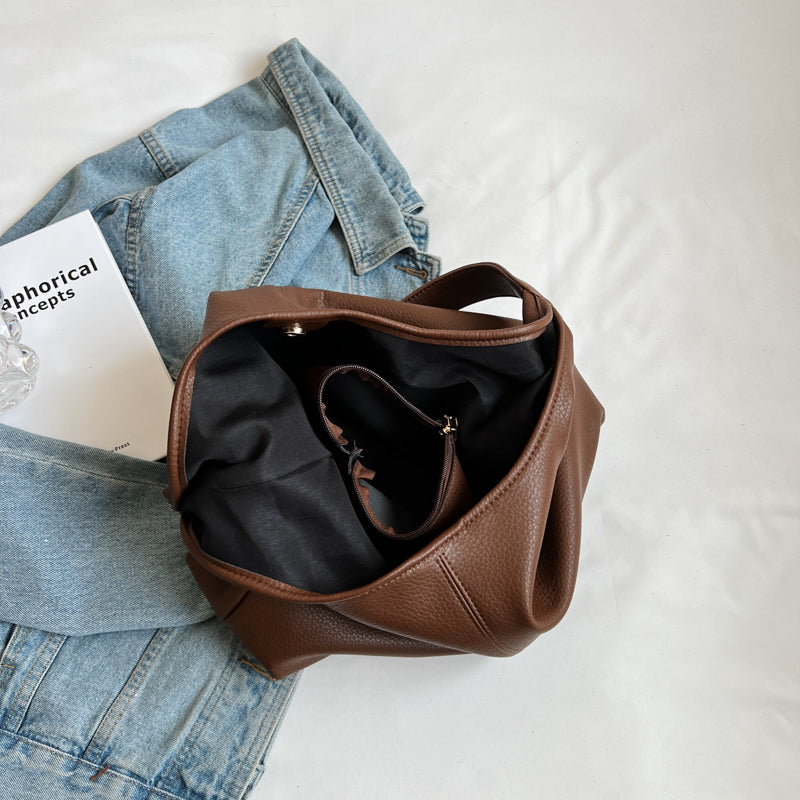 Vegan Leather Hobo Bag