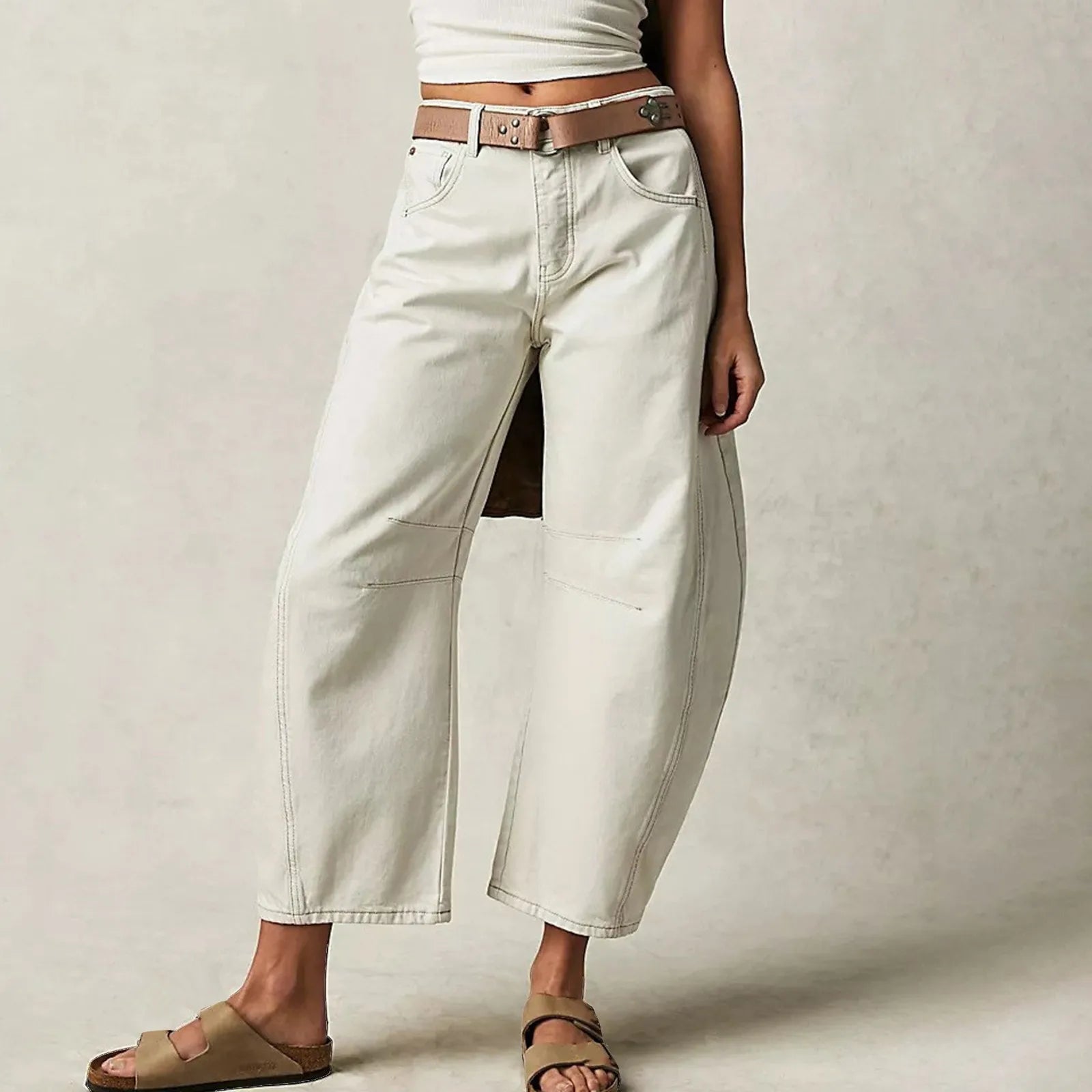 Ella | Denim flair jogger