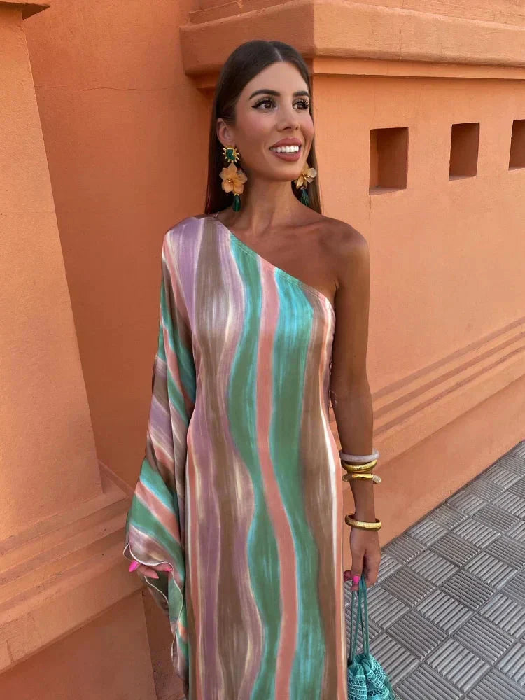 Lily | Asymmetrical Maxi Dress