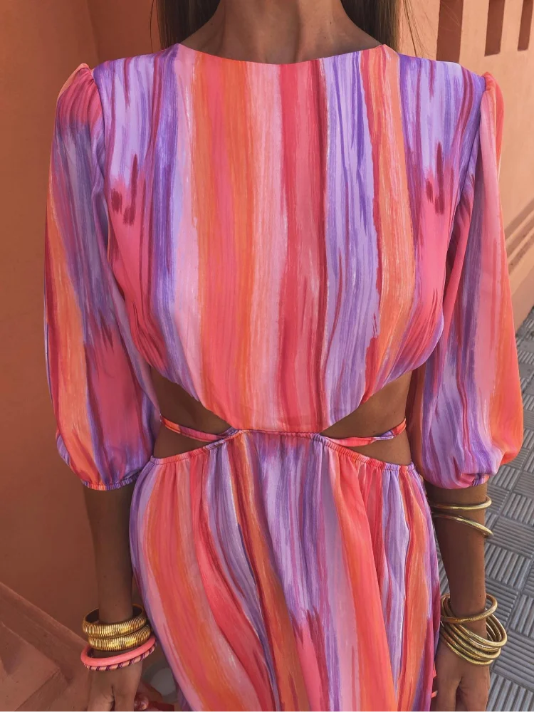 Sola | Backless Maxi Dress