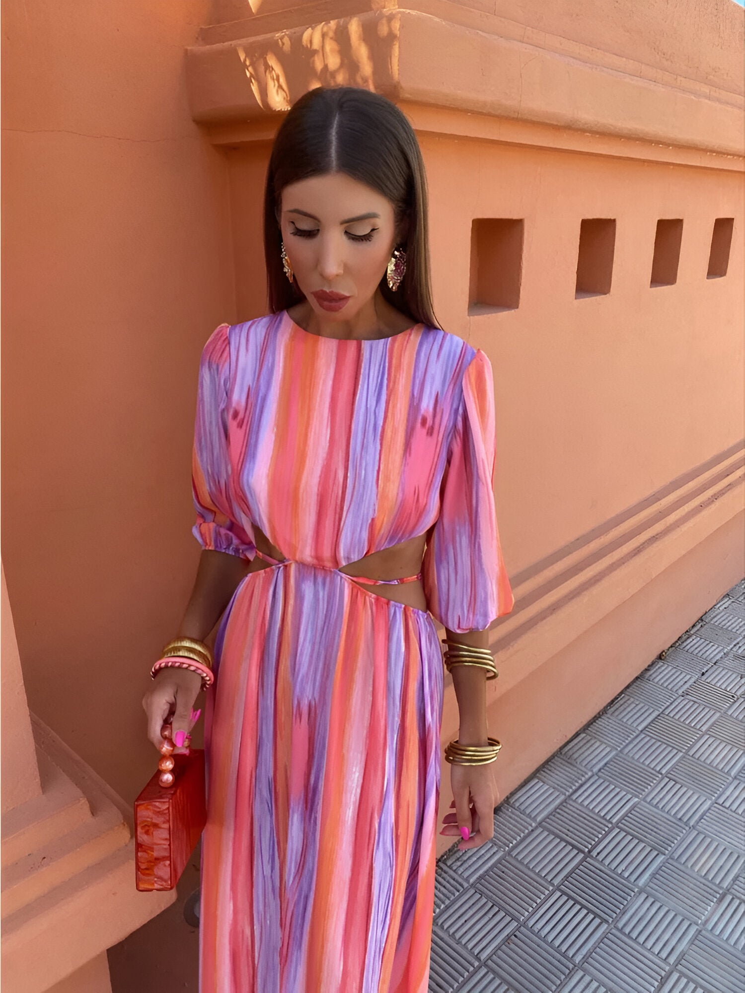Sola | Backless Maxi Dress