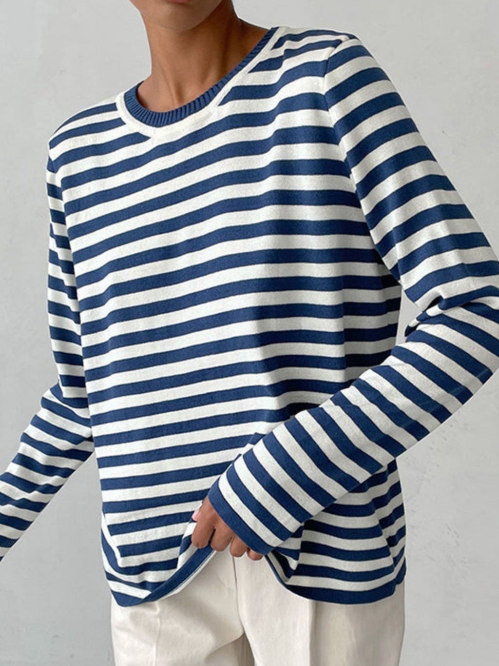 Elise | striped shirt