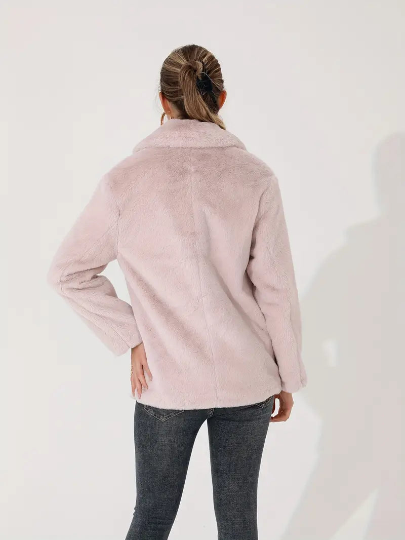 Elle | Faux fur coat