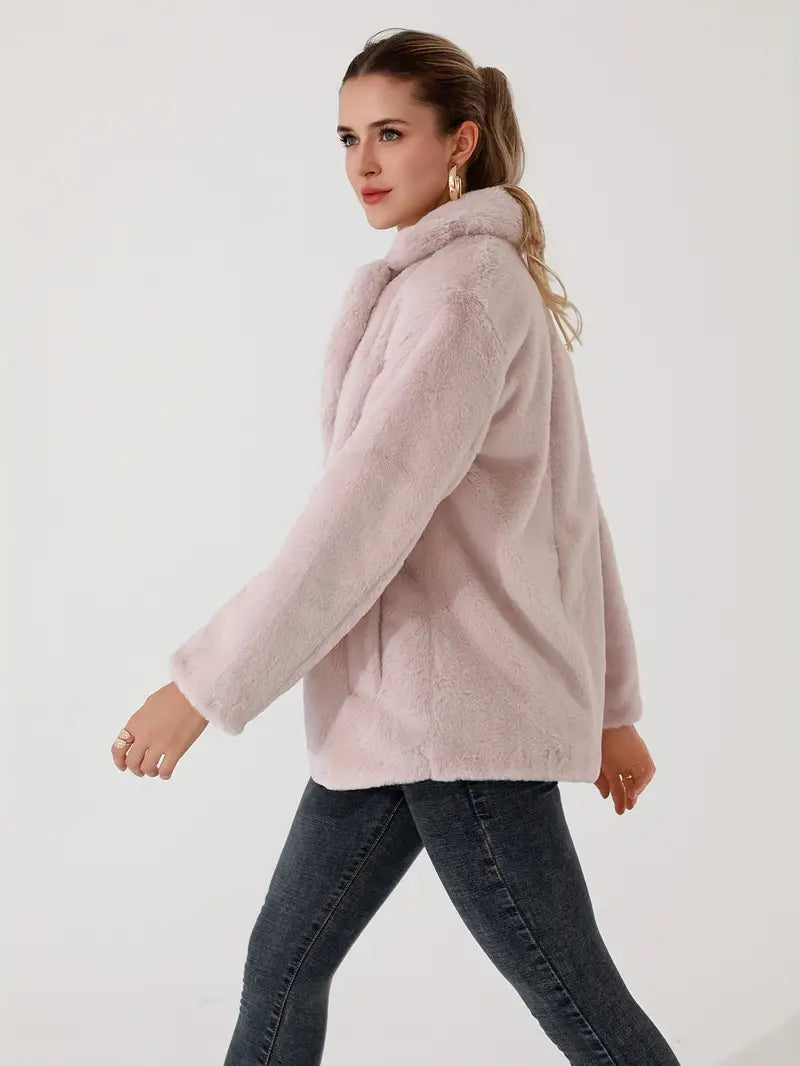 Elle | Faux fur coat