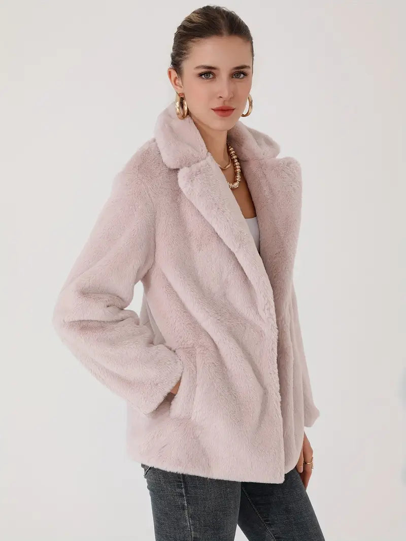 Elle | Faux fur coat