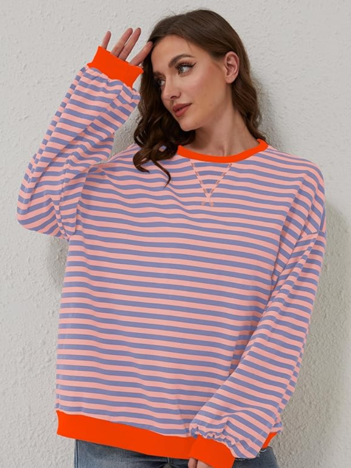 Amy | Striped Jumper