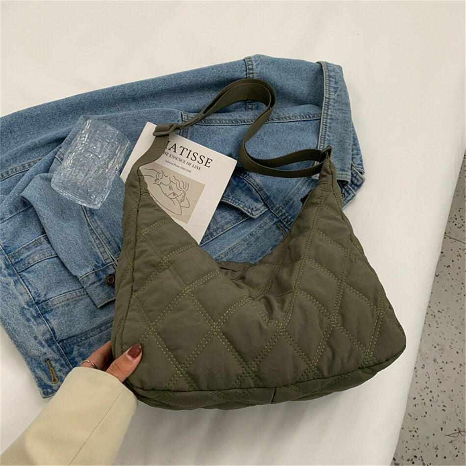 Quilted Puffer Bag