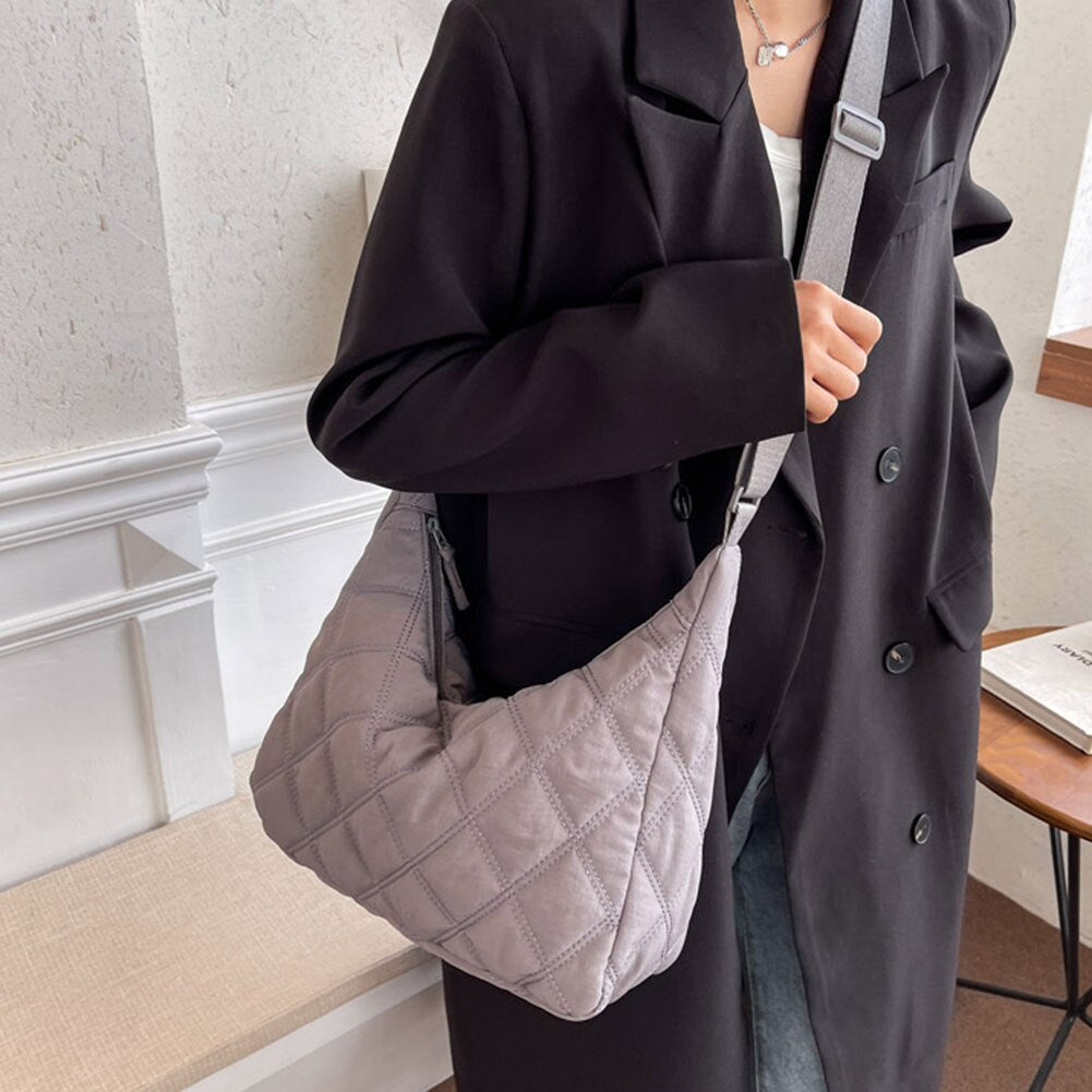 Quilted Puffer Bag
