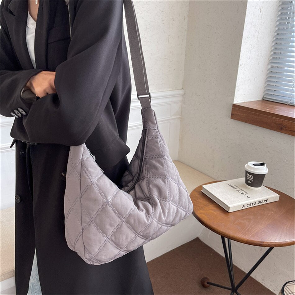Quilted Puffer Bag