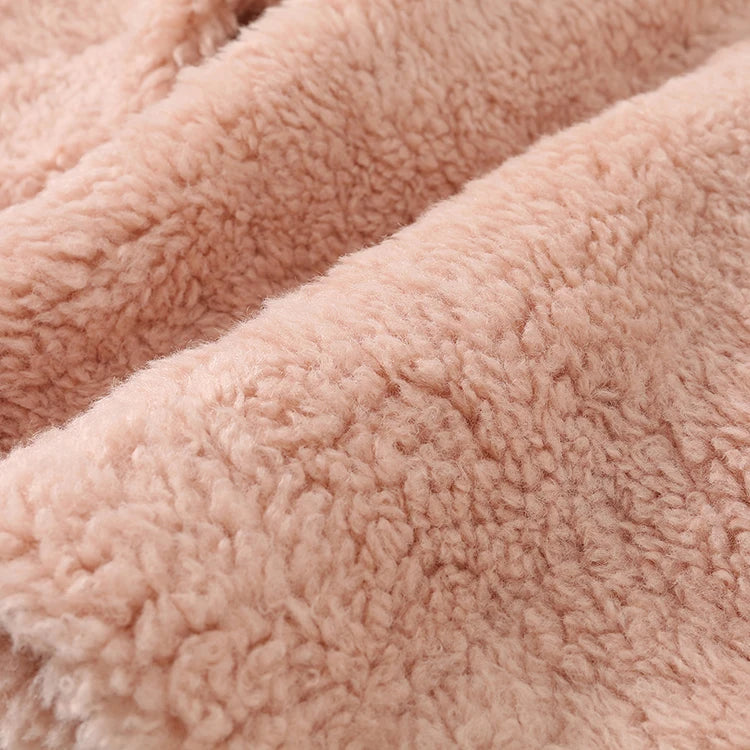Shari | Pink fleece jacket