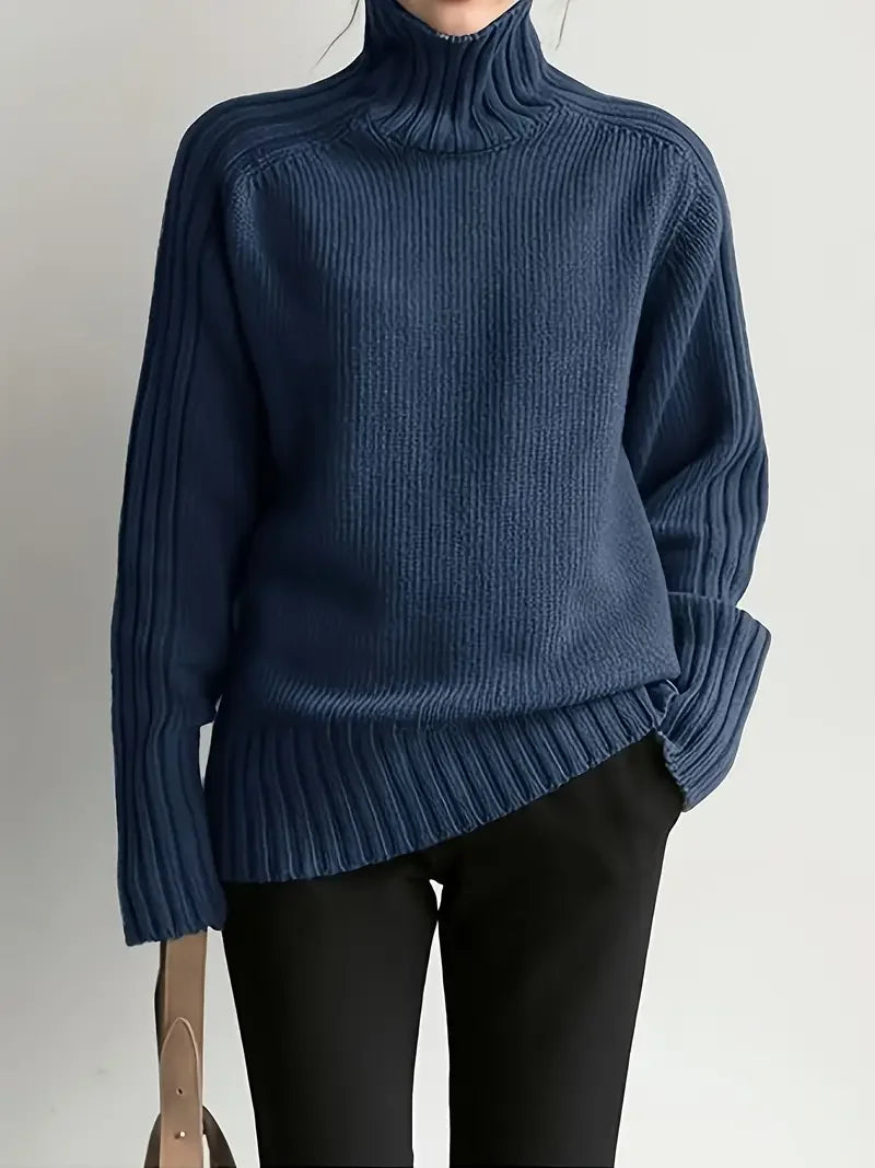 Jaela | Turtleneck knitting sweater