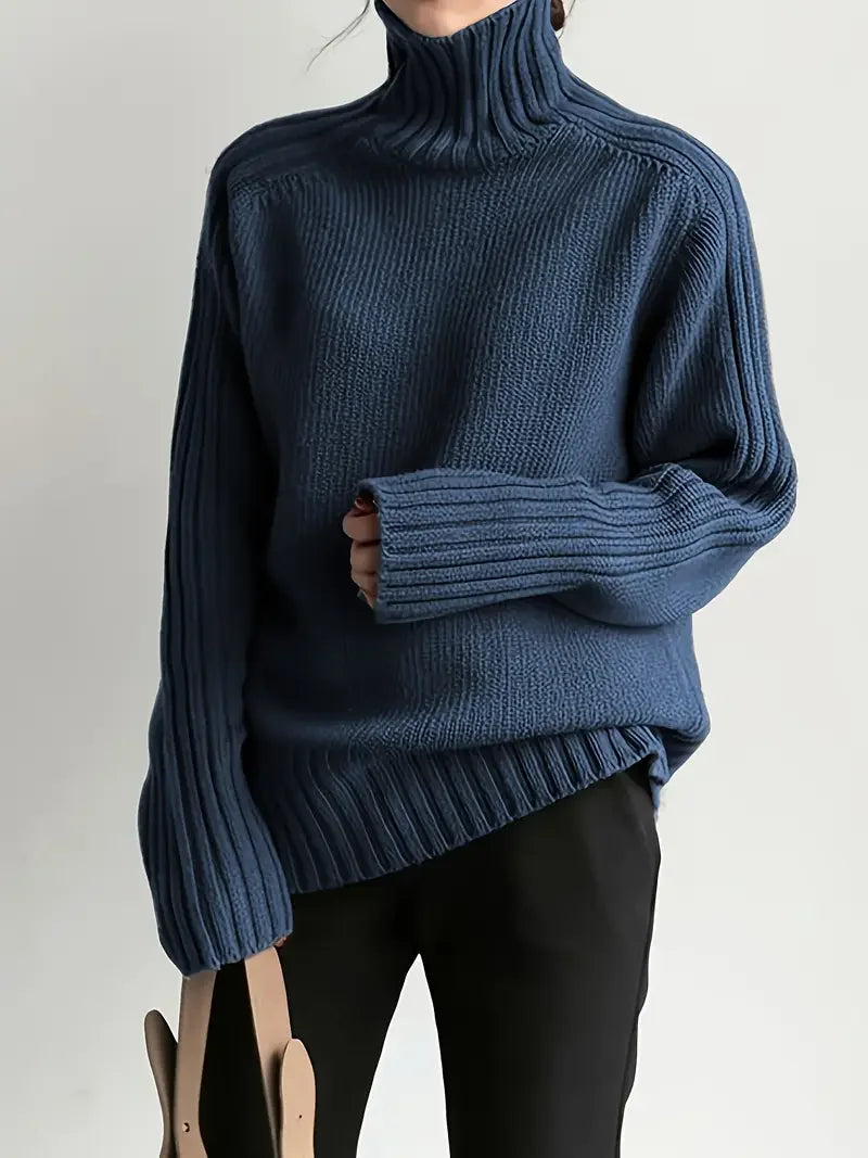 Jaela | Turtleneck knitting sweater