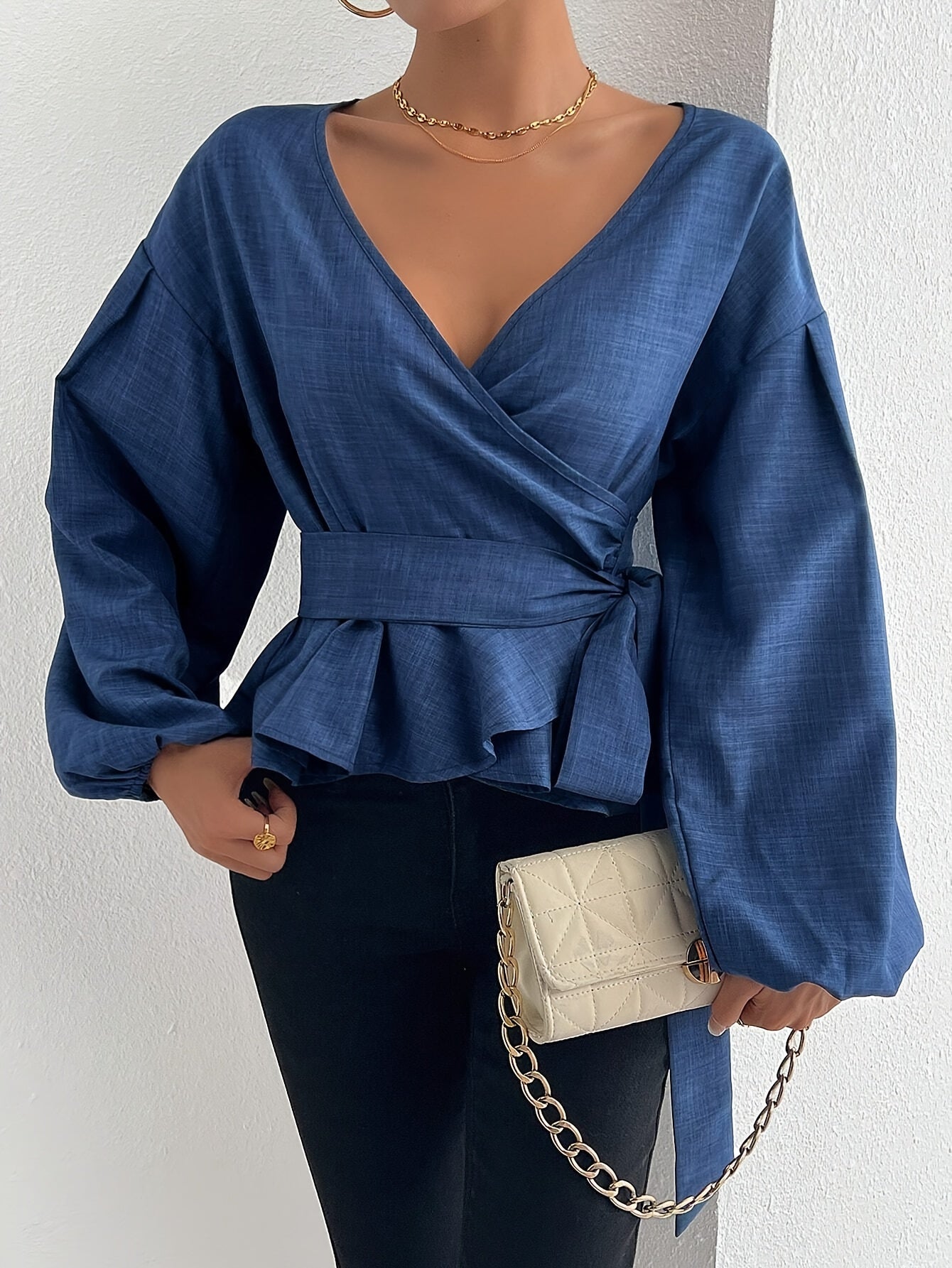 Jacy | Cross Blouse