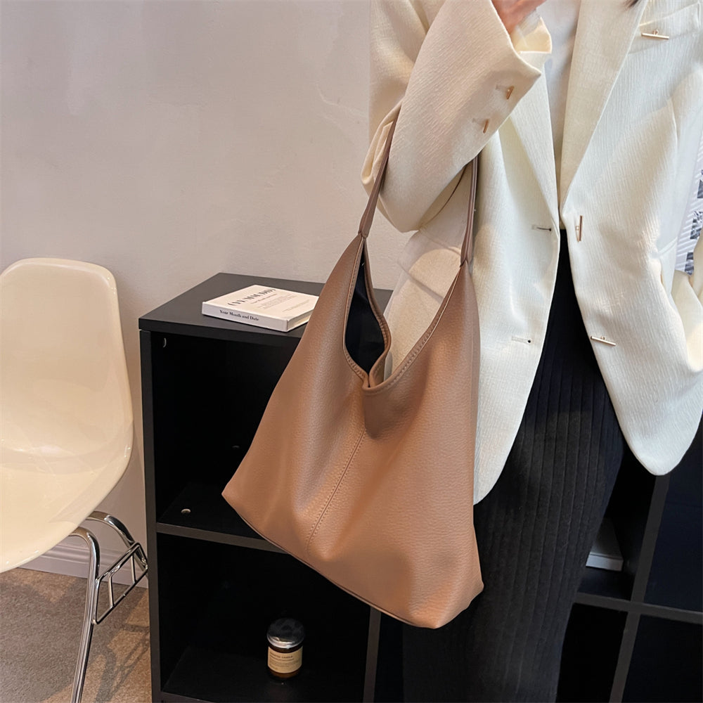 Vegan Leather Hobo Bag