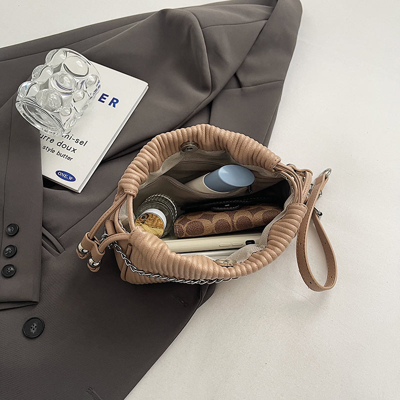 Mini Pleated Crossbody