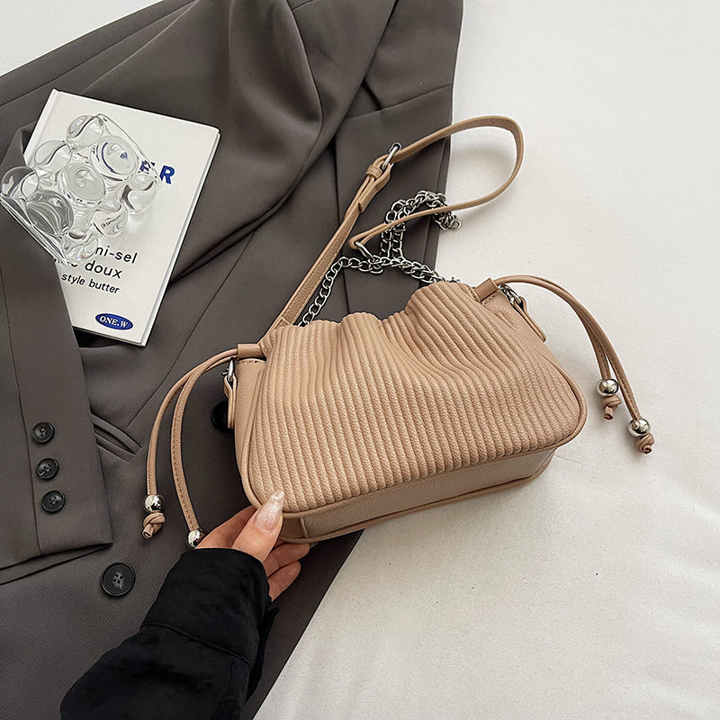 Mini Pleated Crossbody
