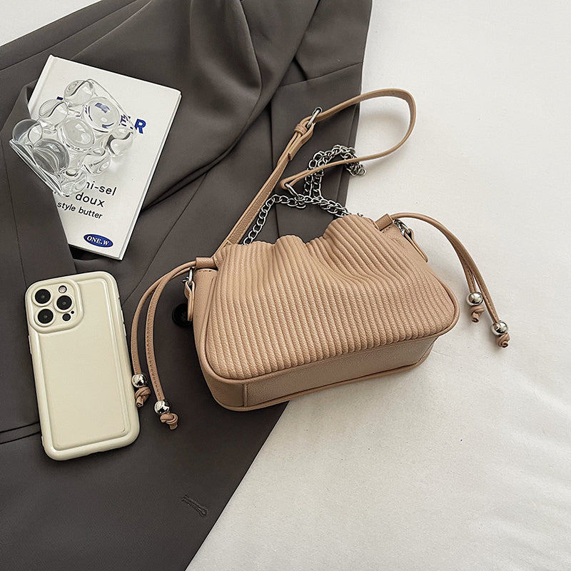 Mini Pleated Crossbody