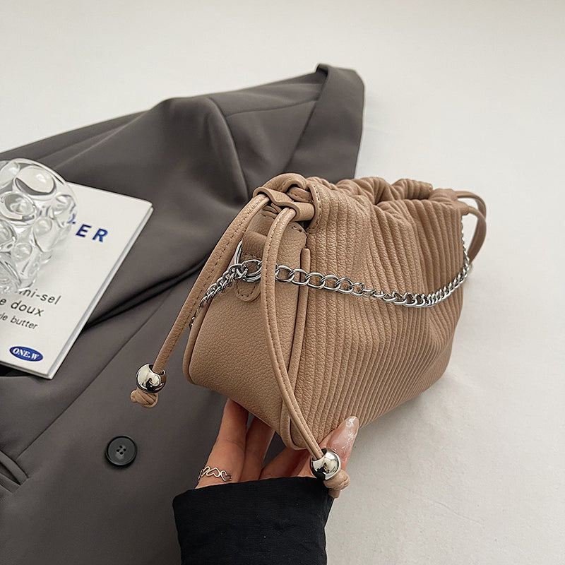 Mini Pleated Crossbody