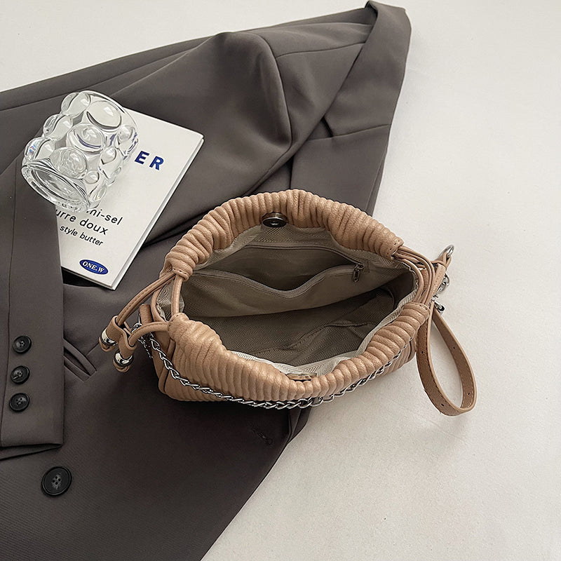 Mini Pleated Crossbody