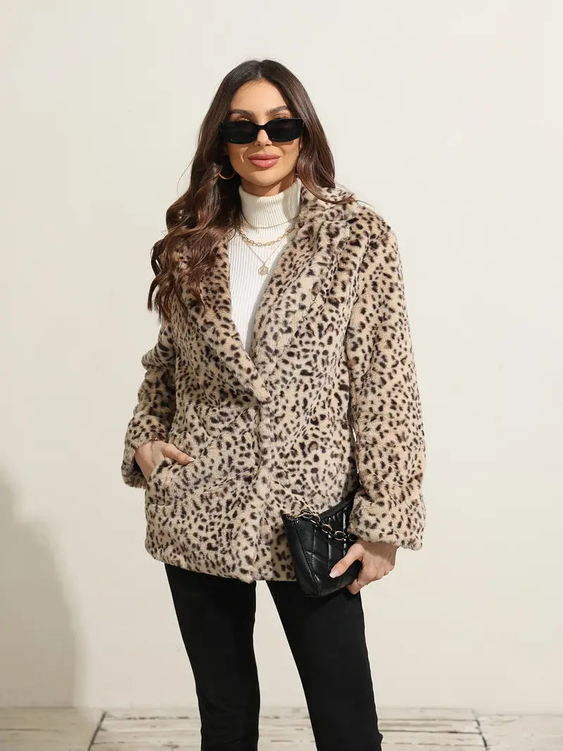 Elle | Faux fur coat