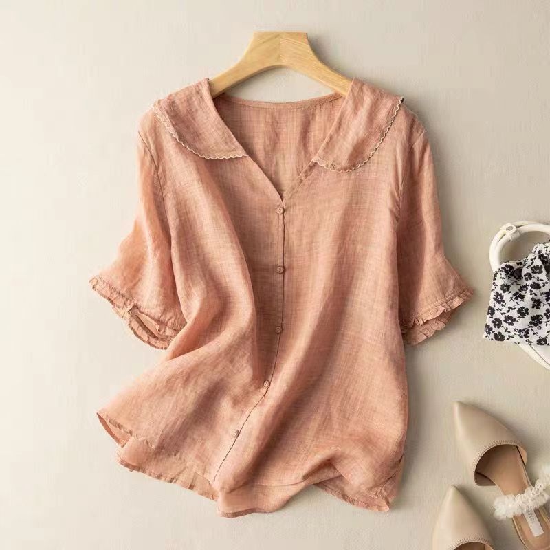 Hazel | Blouse met kraagdetail