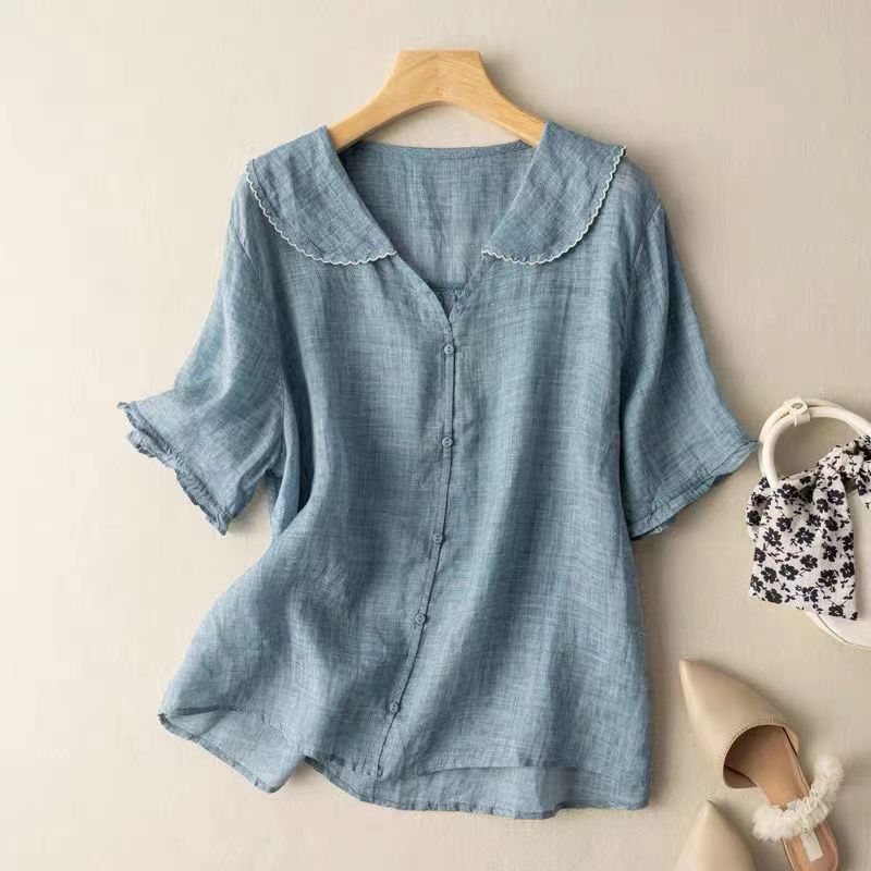 Hazel | Blouse met kraagdetail