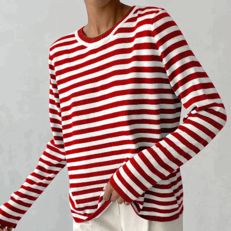 Elise | striped shirt