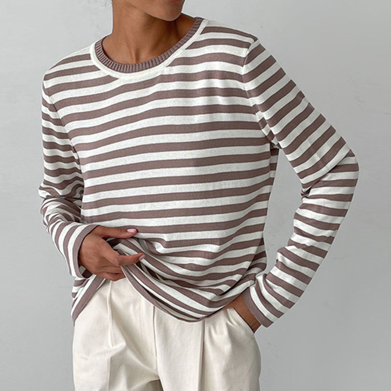 Elise | striped shirt