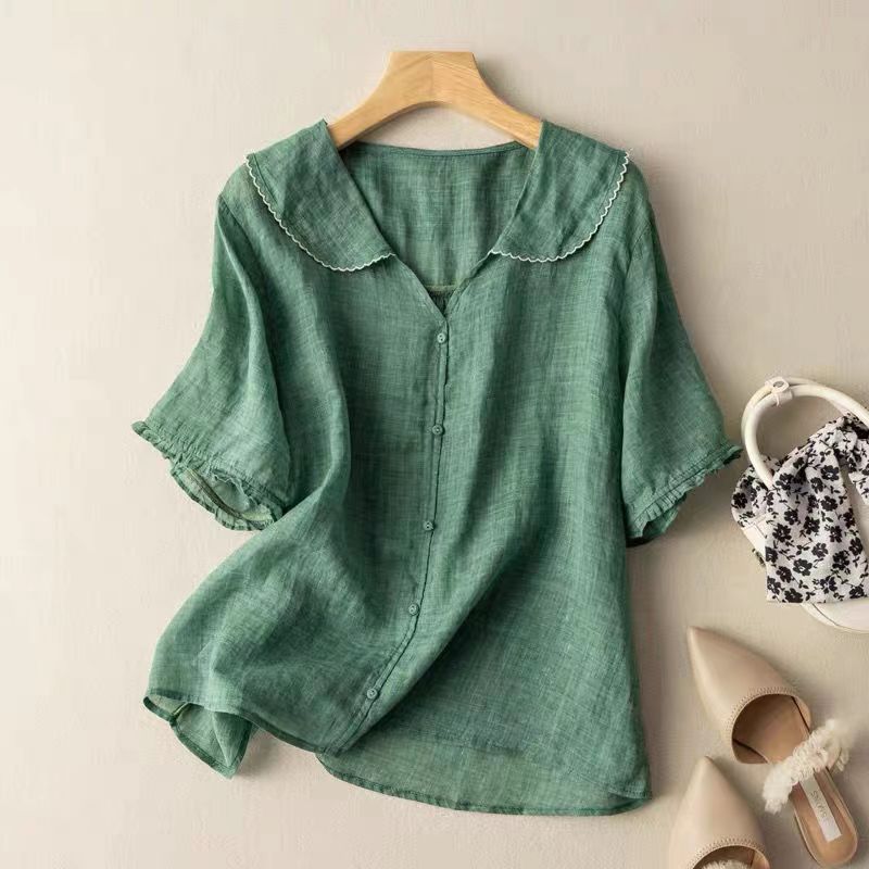 Hazel | Blouse met kraagdetail