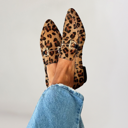 Juul | loafers met subtiele hakken