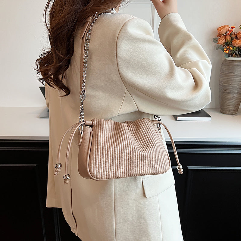 Mini Pleated Crossbody