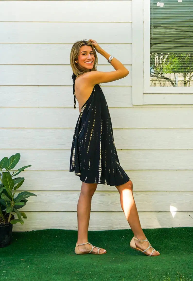 Sunset Glow | Tie-Dye Maxi Jurk