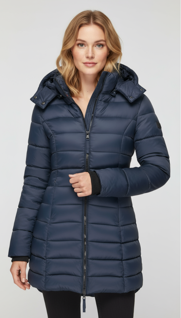 Shira | Quilted jacket with hood