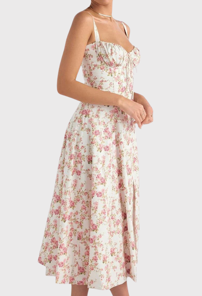 Eva | Jurk met bloemenprint