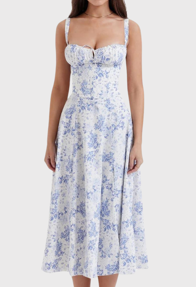 Eva | Jurk met bloemenprint
