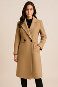 Jaimi | Wool blend coat with belt